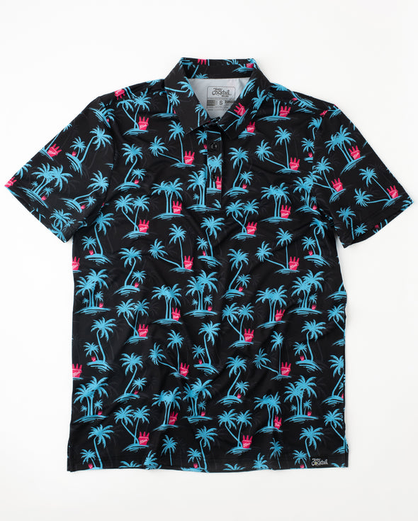 Tropical Buckets Mens Polo