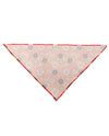 KC Chiefs Floral Dog Bandana