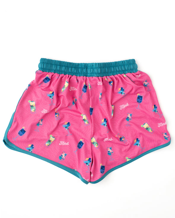 Vacation Cocktails Ladies Shorts
