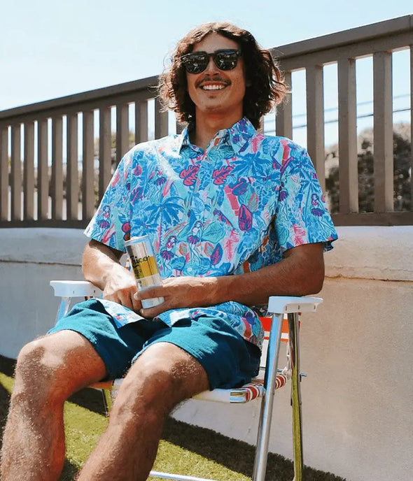 Island Breeze Men's Hawaiian Shirt