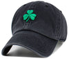 Shamrock Dad Hat - Black