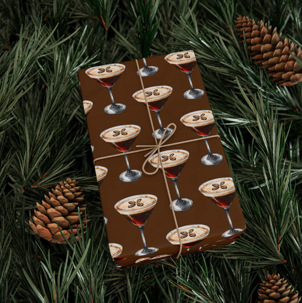 Espresso Martini Wrapping Paper