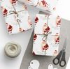 Santa Knows What You Did Wrapping Paper