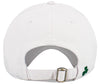 Shamrock Dad Hat: White