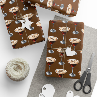 Espresso Martini Wrapping Paper
