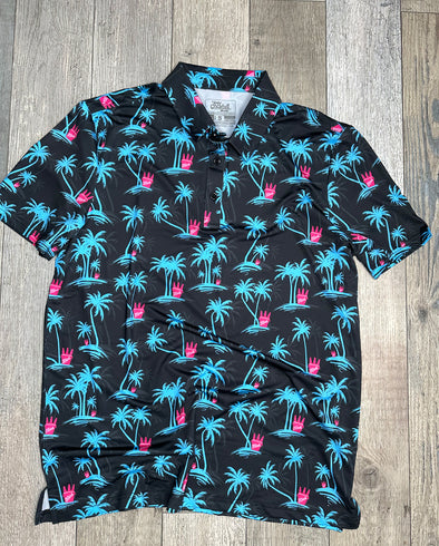 Tropical Buckets Mens Polo