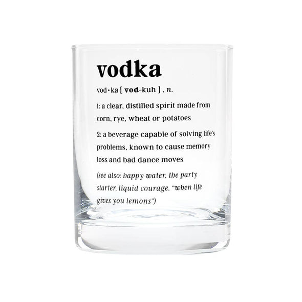 Vodka Rocks Glass