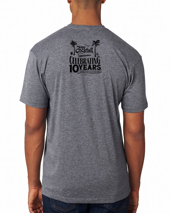 TC 10year Throwback - Happy Hour Clock Unisex Tee