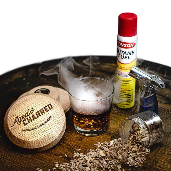 Smoke Lid Kit - A Cocktail Smoker Kit With Butane