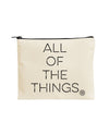 Large Zipper Pouch - All of the Things