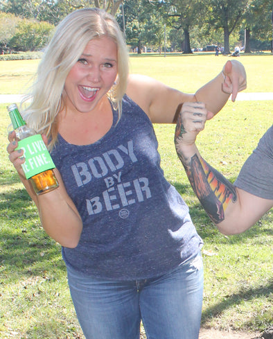 Body By Beer Ladies Tank