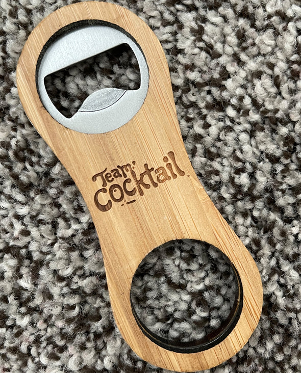 Bamboo Bottle Opener