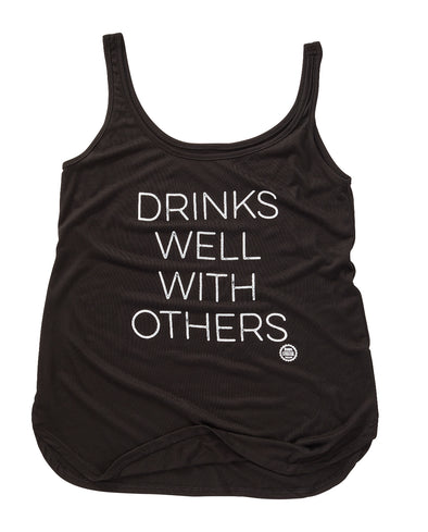 Drinks Well With Others Ladies Tank