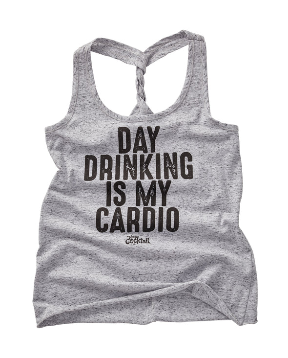 Day Drinking Is My Cardio Ladies Tank