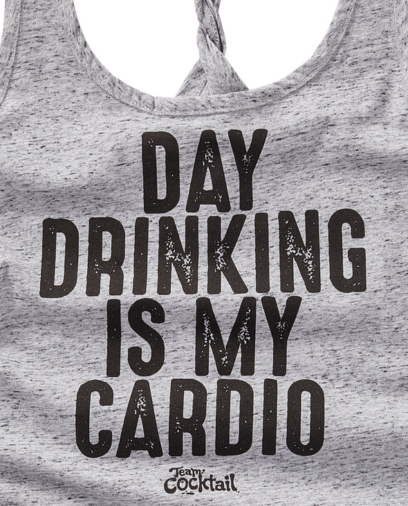Day Drinking Is My Cardio Ladies Tank