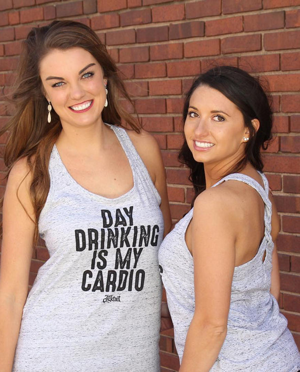 Day Drinking Is My Cardio Ladies Tank