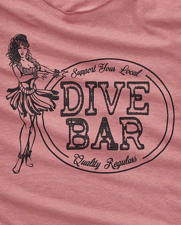Dive Bar Ladies Triblend Tank