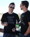 Drinks Well With Others Unisex Tee