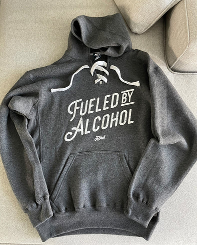 Fueled By Alcohol Unisex Lace-neck Hoodie