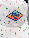 Team Cocktail Sunset Patch Tropical Performance Hat