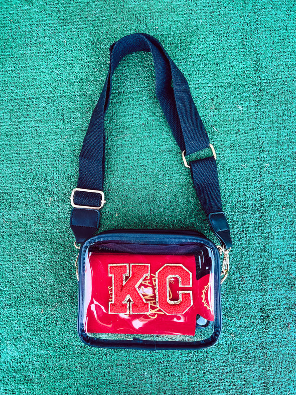 KC Clear Stadium Crossbody Bag