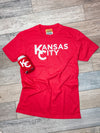 Kansas City Block Red Unisex Tee