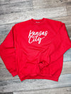 Kansas City Script Champion Crewneck Sweatshirt