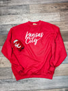 Kansas City Script Champion Crewneck Sweatshirt