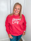 Kansas City Script Champion Crewneck Sweatshirt