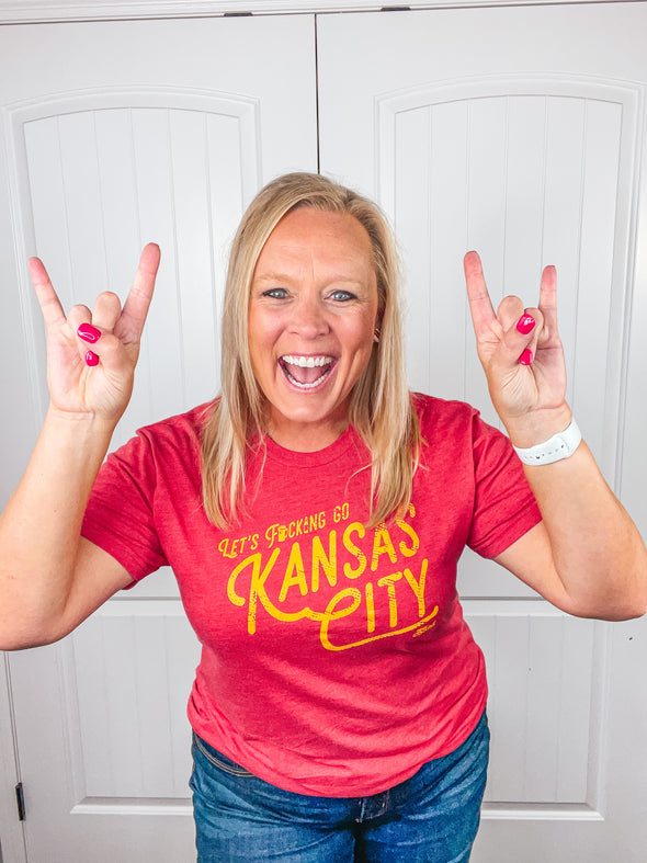 Let's F*cking Go Kansas City Unisex Tee