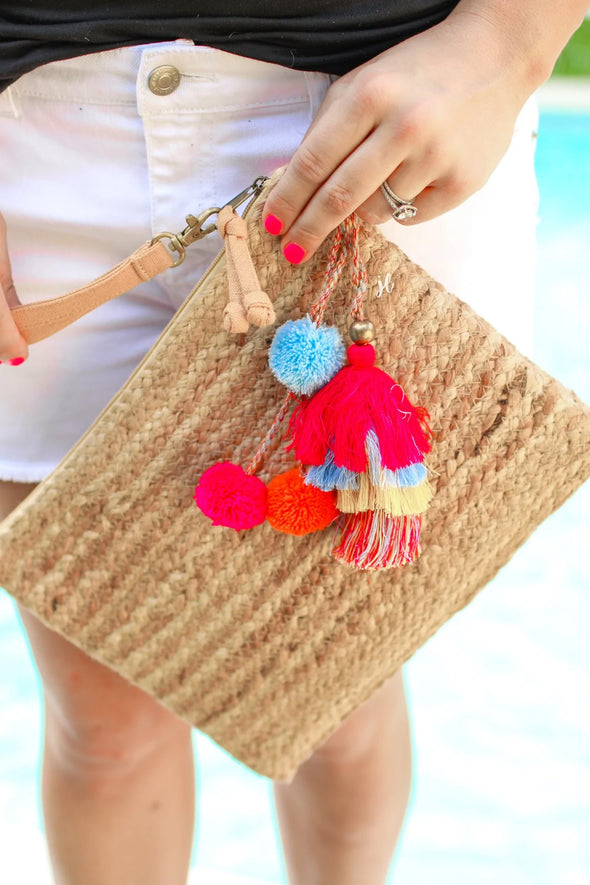 Jamaica Jute Clutch