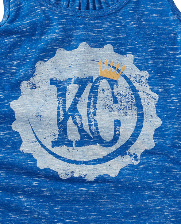 (Royals) KC Bottle Cap Ladies Tank