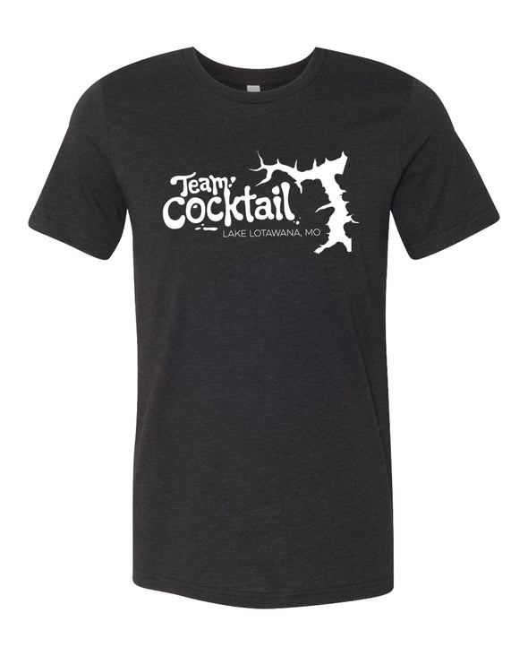 Team Cocktail Lake Lotawana - Black Unisex Tee