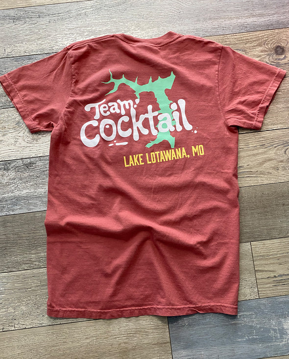 Team Cocktail Lake Lotawana - Cumin Unisex Tee