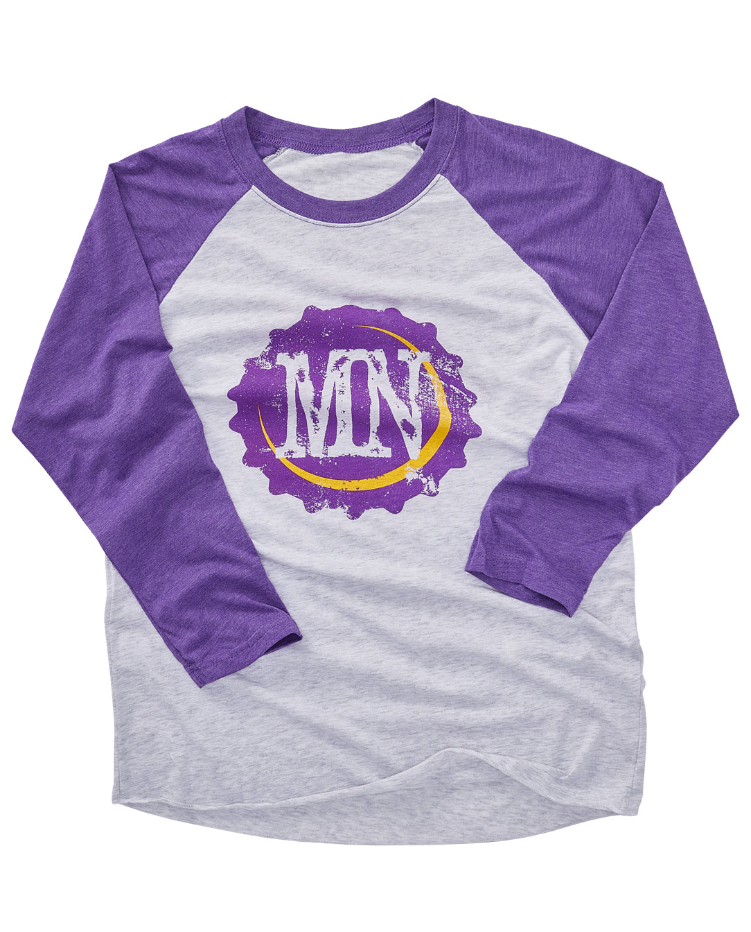 (Vikings) MN Bottle Cap Unisex Raglan Tee XL