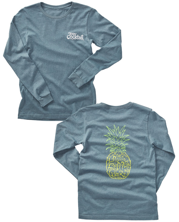 Pineapples?... Just Add Rum!! Unisex Long-Sleeve Tee