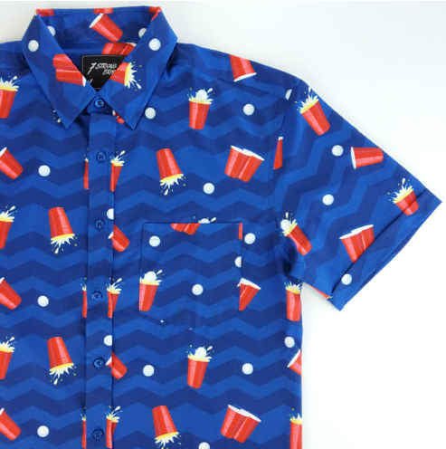 Celebrity Shot Button Up