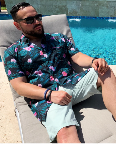 Tropic Like it's Hot Button Up Shirt