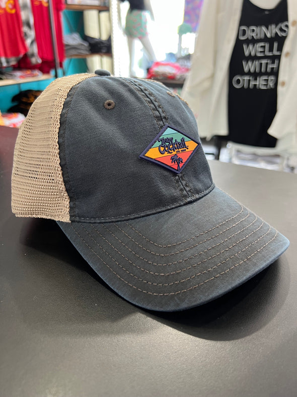 Team Cocktail Sunset Patch Lo-Pro Trucker Hat