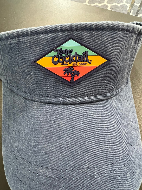 Team Cocktail Sunset Patch Visor