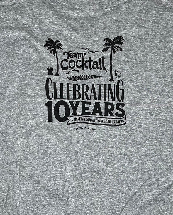 TC 10year Throwback - Happy Hour Clock Unisex Tee
