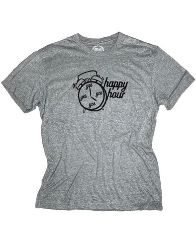 TC 10year Throwback - Happy Hour Clock Unisex Tee
