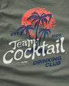 Team Cocktail Drinking Club Comfort Colors Unisex Tee