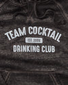 Team Cocktail Drinking Club Distressed Hoodie (Unisex)