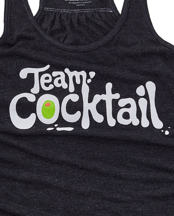 Team Cocktail Logo Ladies Tank