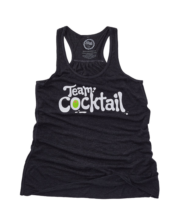 Team Cocktail Logo Ladies Tank