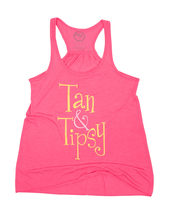 Tan & Tipsy Ladies Tank