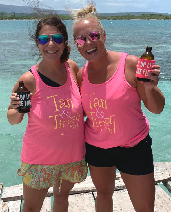 Tan & Tipsy Ladies Tank