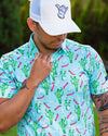 Tequila Sunrise Mens Polo