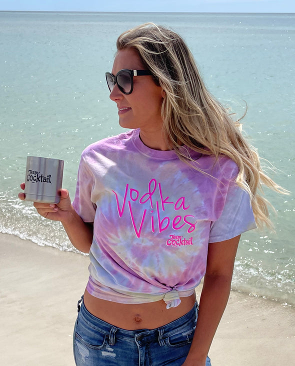 Vodka Vibes Unisex Tie-dye Tee